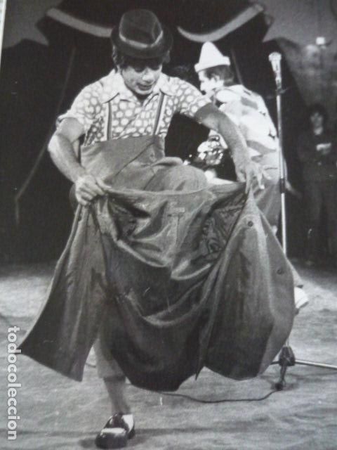 Photographie ancienne: CIRCO PAYASOS TRIO PEPIN LEON FOTOGRAFIA 10 X 14 CM