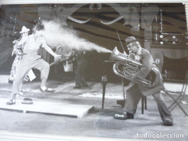 Photographie ancienne: CIRCO PAYASOS TRIO PEPIN LEON FOTOGRAFIA 18 X 13 CM