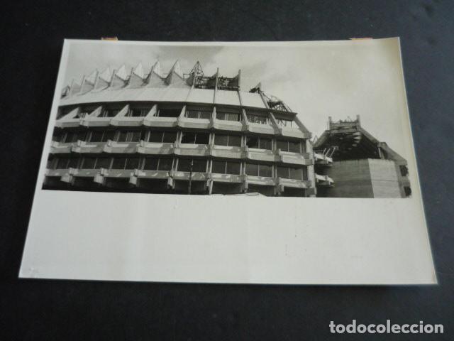Antique Photography: MADRID CIUDAD UNIVERSITARIA EDIFICIO DESTINADO A BELLAS ARTES ANTIGUA FOTOGRAFIA 18 X 13 CM