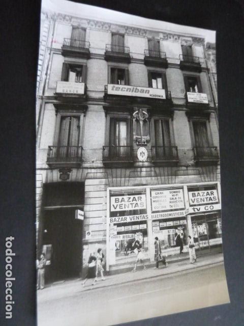 Photographie ancienne: MADRID ACADEMIA TECNIBAN ANTIGUA FOTOGRAFIA 20 X 30 CM