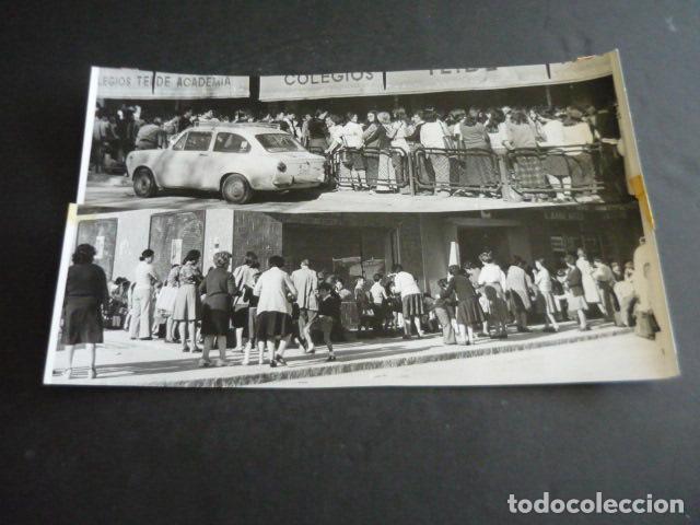 Fotografia antiga: MADRID COLEGIOS ENTRADA A LAS CLASES ANTIGUA FOTOGRAFIA 18 X 24 CM