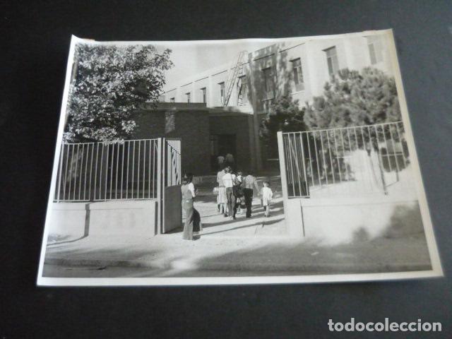 Antique Photography: MADRID COLEGIO AGUSTIN DE FOXA ANTIGUA FOTOGRAFIA 18 X 24 CM
