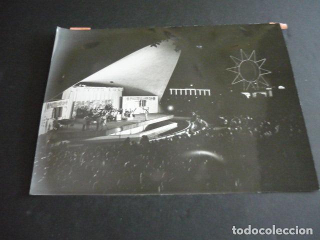Photographie ancienne: MADRID FESTIVAL DE LA CANCION DEL VERANO PARQUE DE ATRACCIONES 1970 FOTOGRAFIA 18 X 24 CM