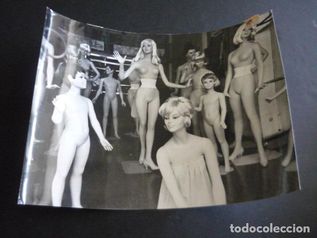 Photographie ancienne: MADRID FABRICA DE MANIQUIS FOTOGRAFIA 18 X 24 CM