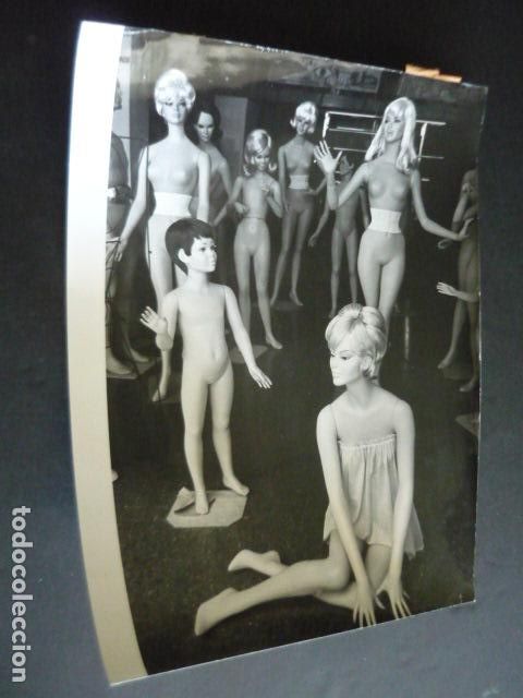 Photographie ancienne: MADRID MANIQUIS EN GRANDES ALMACENES FOTOGRAFIA 18 X 24 CM