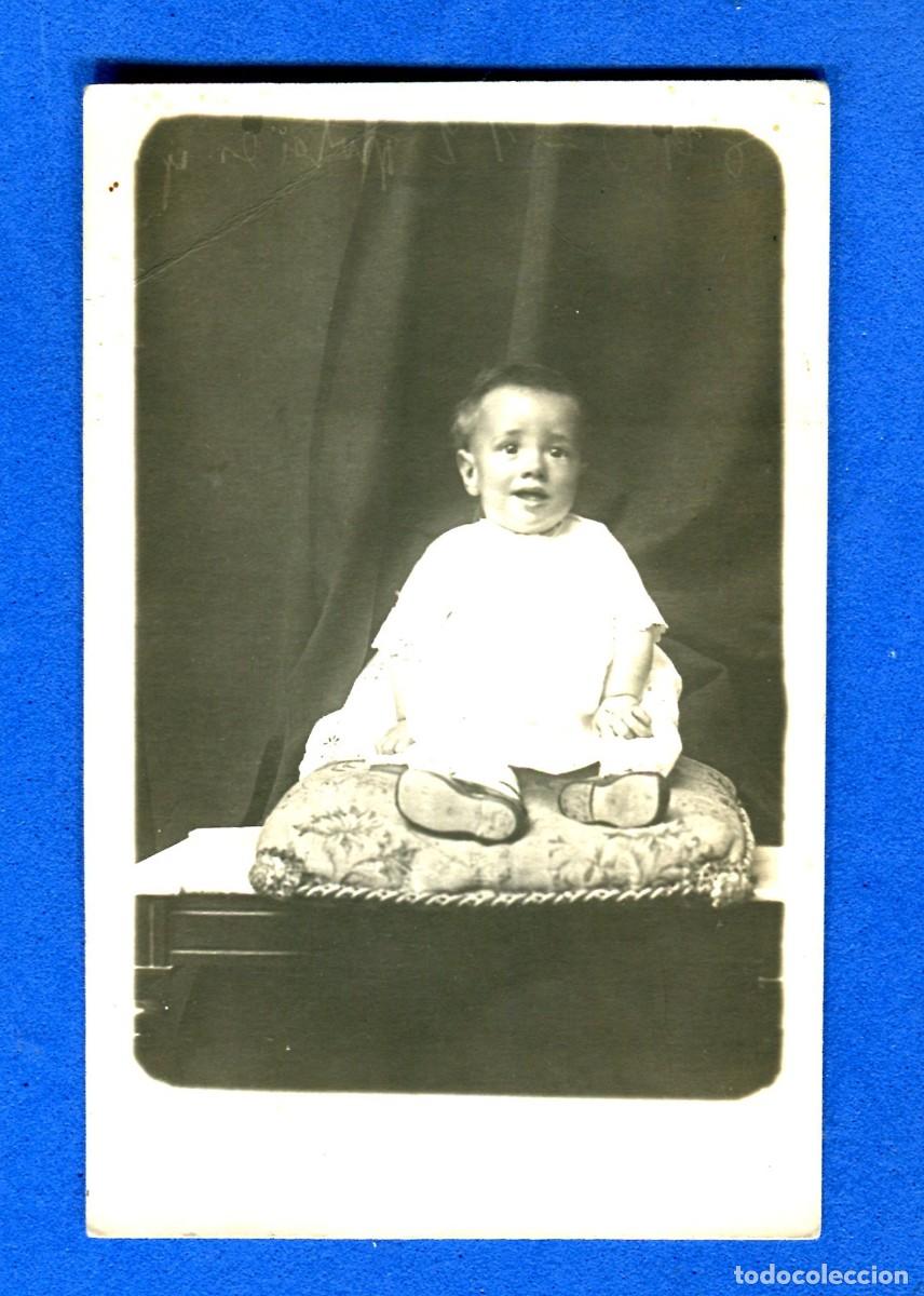 Fotografia antiga: ANTIGUA FOTOGRAFIA NI&Ntilde;O FOTO LA MADRILE&Ntilde;A VALLADOLID