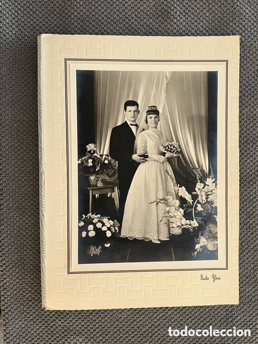 Fotograf&iacute;a antigua: CASTRES, Francia.. Fotograf&iacute;a Studio Yvan.. la Gran Boda francesa.. (h.1960?) Edici&oacute;n de lujo