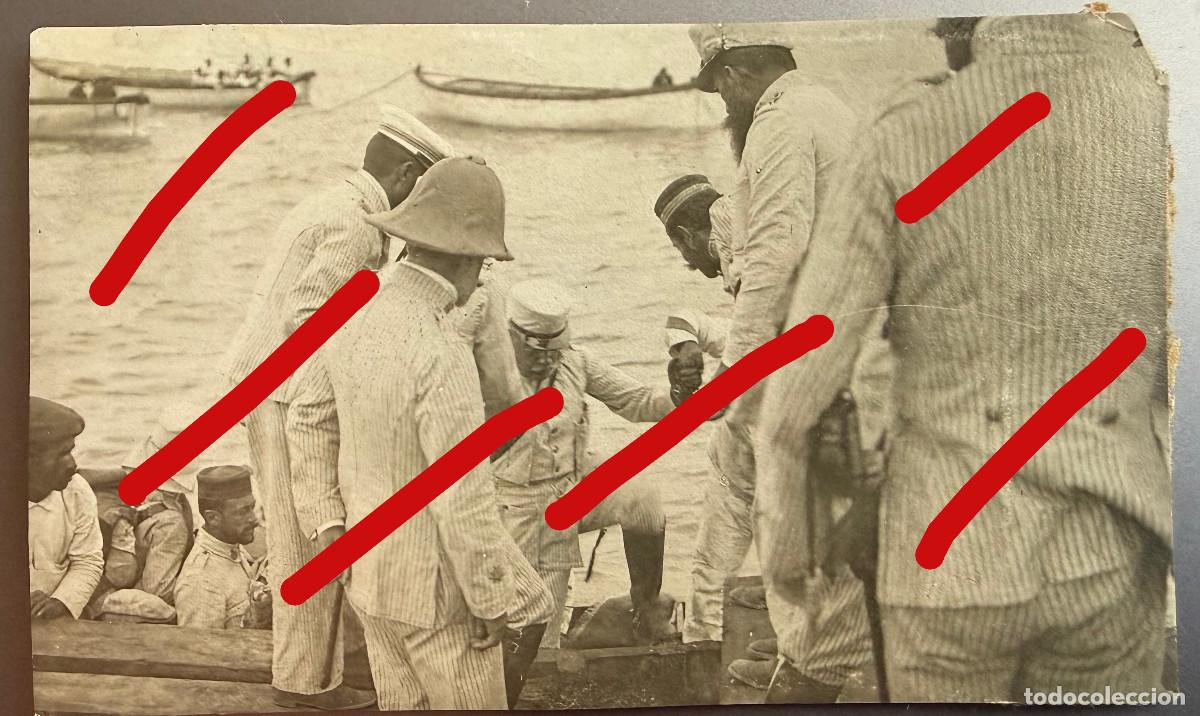 Fotograf&iacute;a antigua: General Marina Melilla Guerra del Rif - Fotografia Antigua