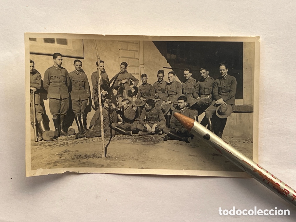 Fotograf&iacute;a antigua: ALMENDRALEJO y su participaci&oacute;n en la Guerra del Rif.. Fotograf&iacute;a F. Eduardo Grabera (h.1921?)