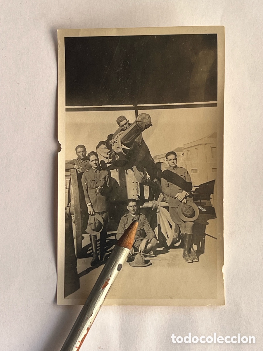 Fotograf&iacute;a antigua: ALMENDRALEJO y su participaci&oacute;n en la Guerra del Rif.. Fotograf&iacute;a F. Eduardo Grabera (h.1921?)