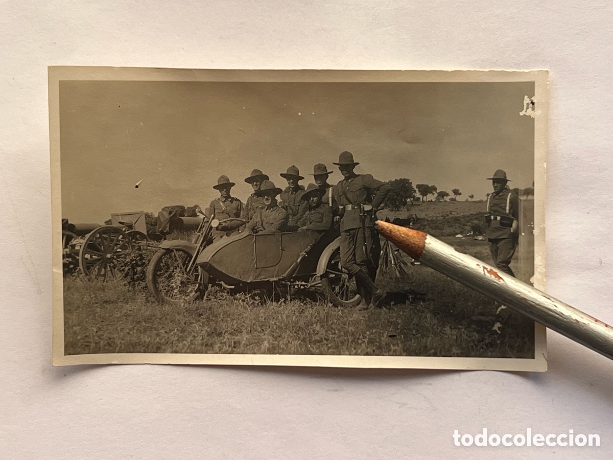 Fotograf&iacute;a antigua: ALMENDRALEJO y su participaci&oacute;n en la Guerra del Rif.. Fotograf&iacute;a F. Eduardo Grabera (h.1921?)