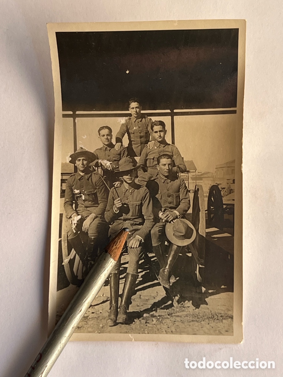Fotograf&iacute;a antigua: ALMENDRALEJO y su participaci&oacute;n en la Guerra del Rif.. Fotograf&iacute;a F. Eduardo Grabera (h.1921?)