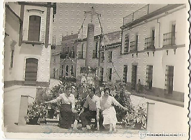 Fotograf&iacute;a antigua: FREGENAL DE LA SIERRA FARMACEUTICA PEREZ OLMEDO 8X5 FOTOGRAFIA UNICA B43