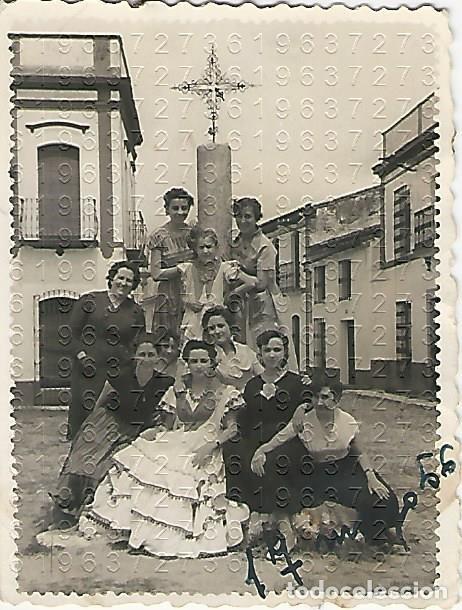 Fotograf&iacute;a antigua: FREGENAL DE LA SIERRA FARMACEUTICA PEREZ OLMEDO 8X5 FOTOGRAFIA UNICA B43
