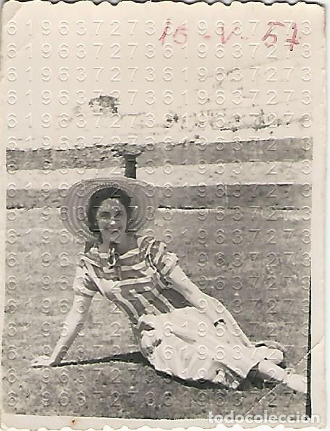 Fotograf&iacute;a antigua: FREGENAL DE LA SIERRA FARMACEUTICA PEREZ OLMEDO 8X5 FOTOGRAFIA UNICA B43