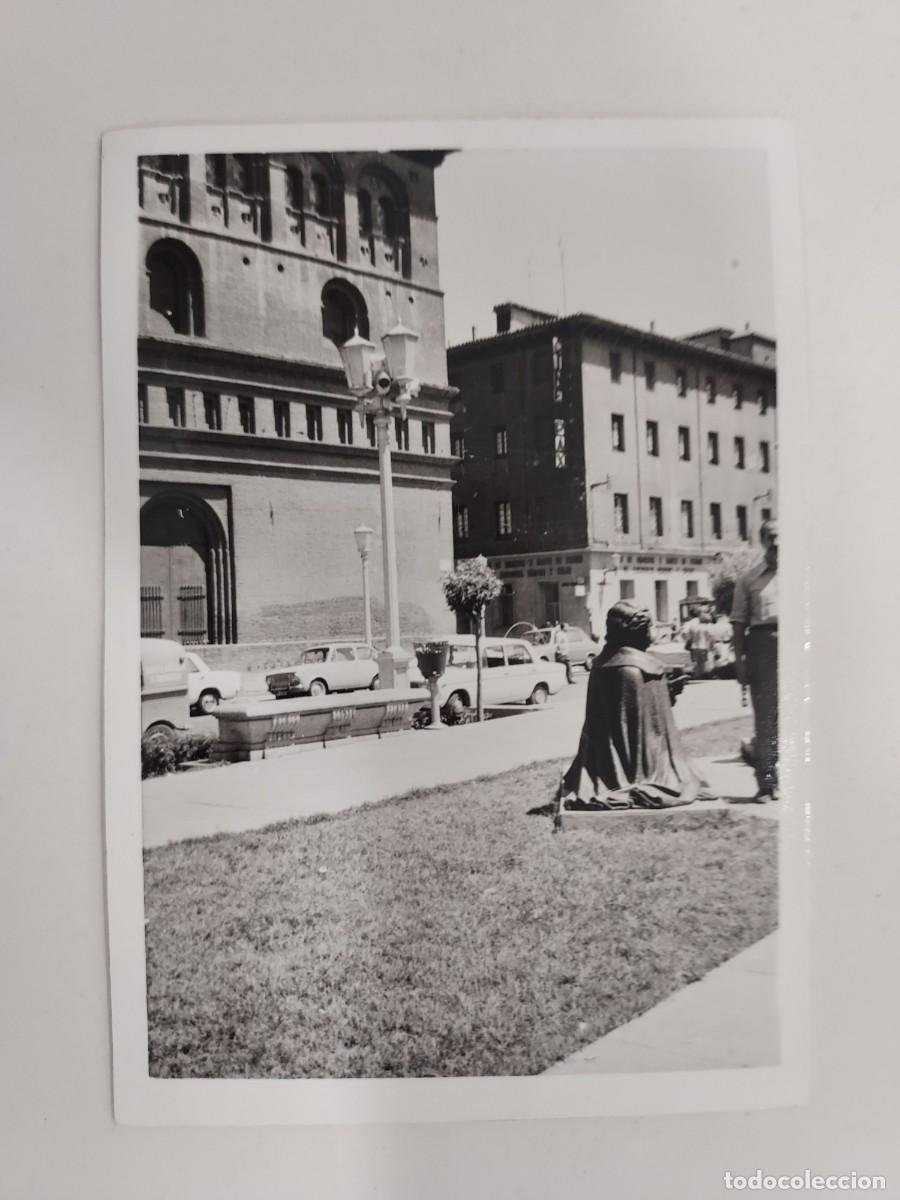 Fotograf&iacute;a antigua: FOTO ZARAGOZA AL FONDO CINE PAX. CA. 1970. 10 X 7 CM