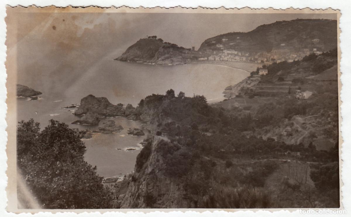 Fotografia antica: Bah&iacute;a Tossa de Mar, Girona. A&ntilde;os 40-50 pc