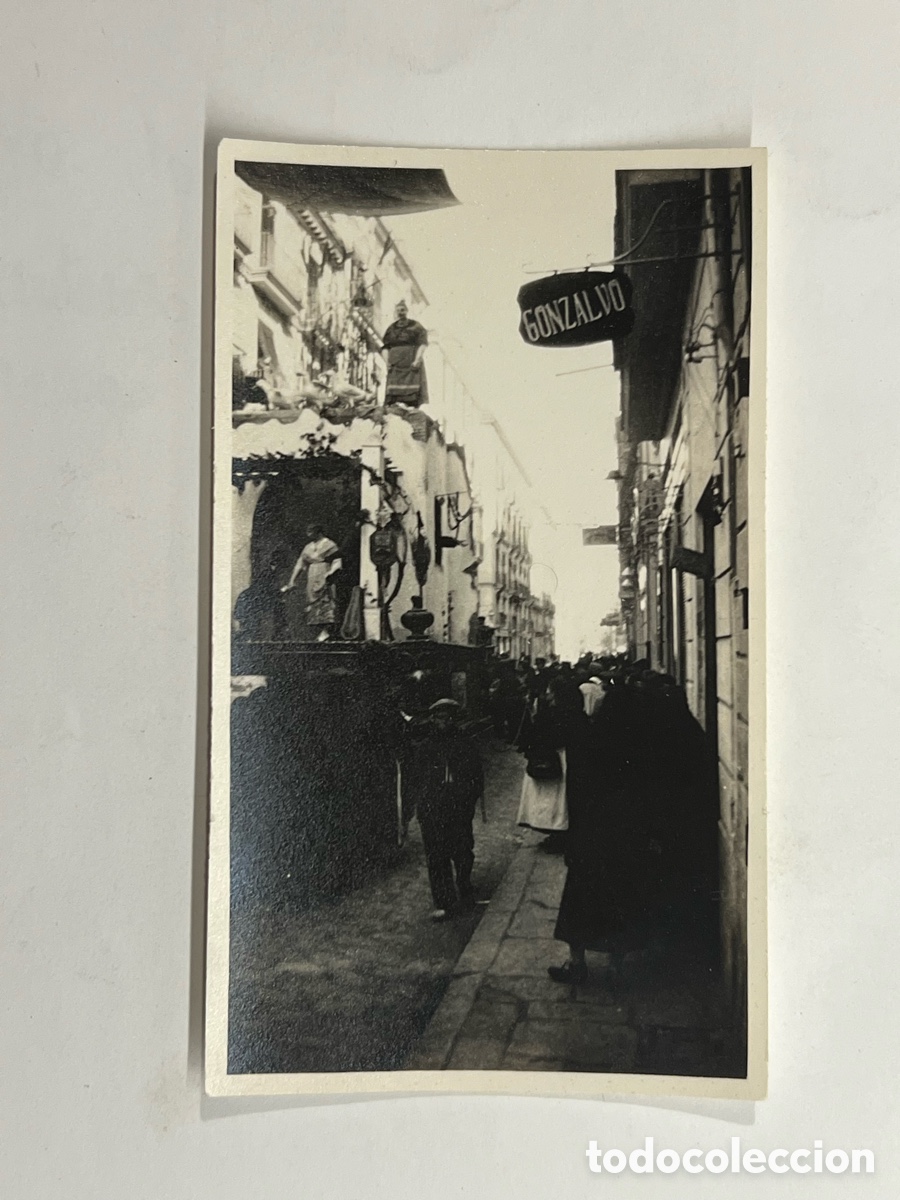 Fotograf&iacute;a antigua: FALLAS.. VALENCIA, Fot&oacute;grafia antigua, alg&uacute;n lugar por identificar&hellip; (h.1910?) Med&iacute;das: 6,5 x 11 cm.