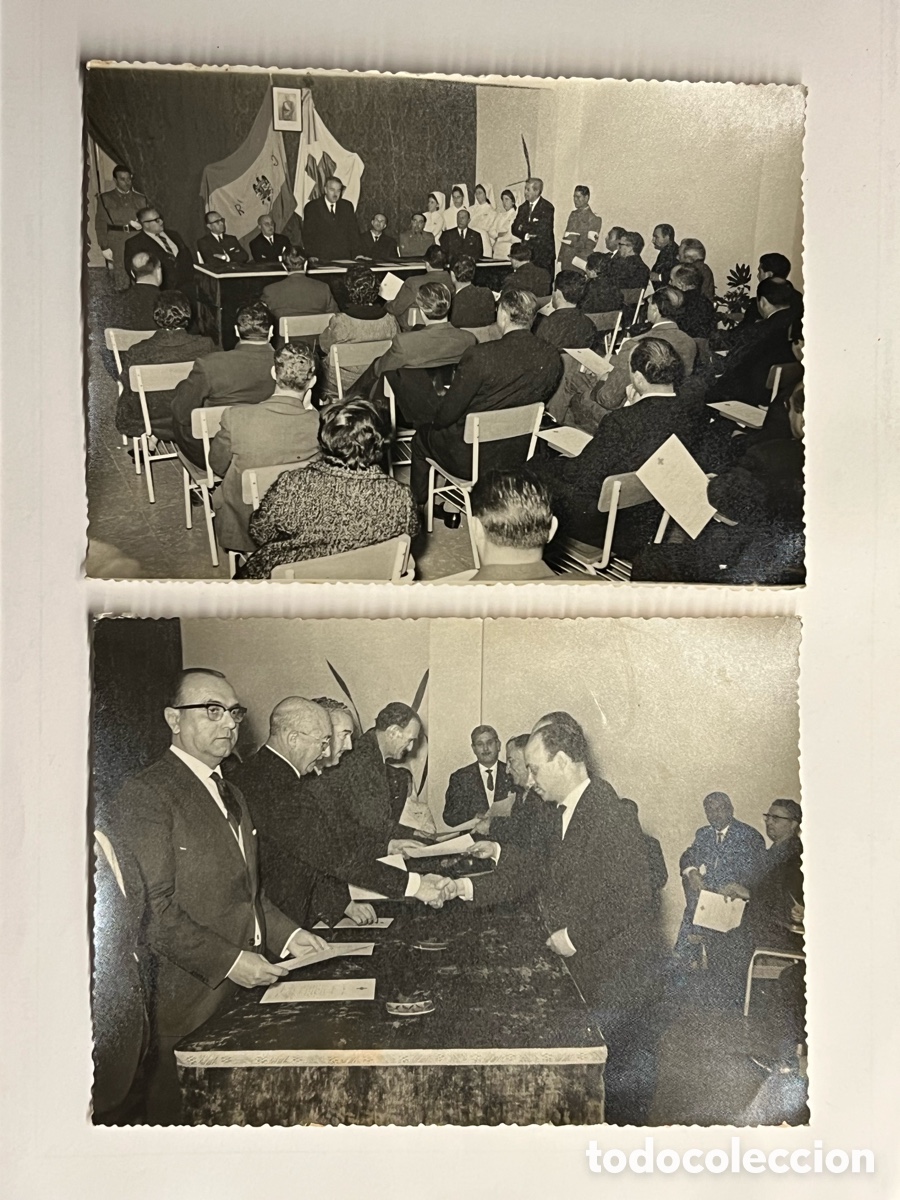 Fotograf&iacute;a antigua: CRUZ ROJA.. (2) fotograf&iacute;as.. Congreso en la Ciudad de Valencia&hellip; Enero de 1963