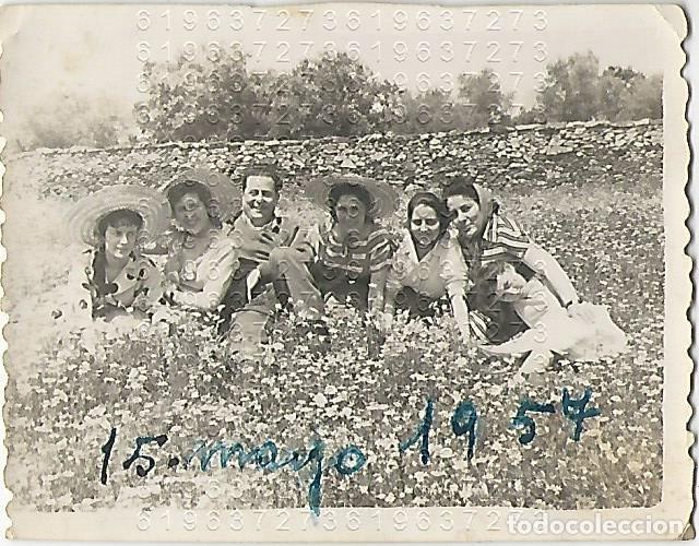 Fotograf&iacute;a antigua: FREGENAL DE LA SIERRA FARMACEUTICA PEREZ OLMEDO 8X6 FOTOGRAFIA UNICA M21