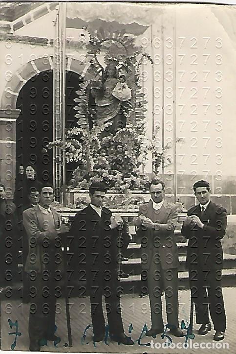 Fotograf&iacute;a antigua: FREGENAL DE LA SIERRA FARMACEUTICA PEREZ OLMEDO 9X6 FOTOGRAFIA UNICA M21