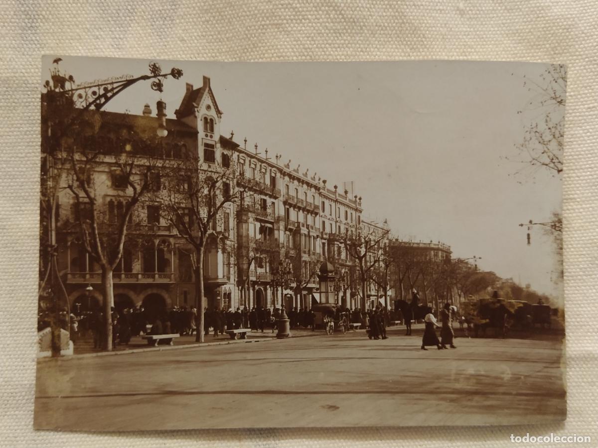 Fotografia antica: BARCELONA - PASSEIG DE GRACIA - FOTOGRAFIA ANTIGUA -(116.137)