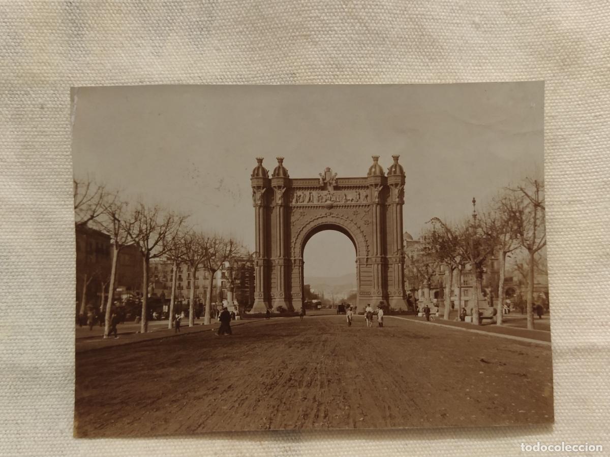 Alte Fotografie: BARCELONA - ARC DE TRIOMF - FOTOGRAFIA ANTIGUA -(116.138)
