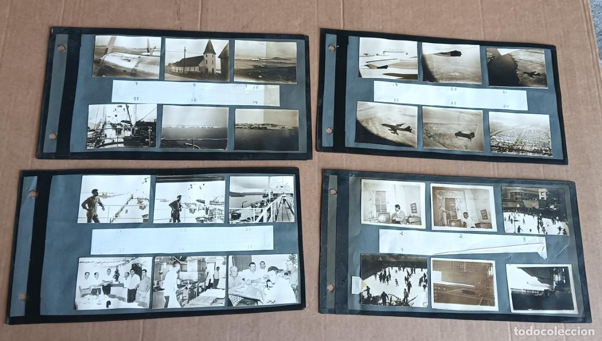 Fotograf&iacute;a antigua: 24 fotograf&iacute;as Posiblemente sean las fotograf&iacute;as di un marinero en su viaje ya que empieza con el av