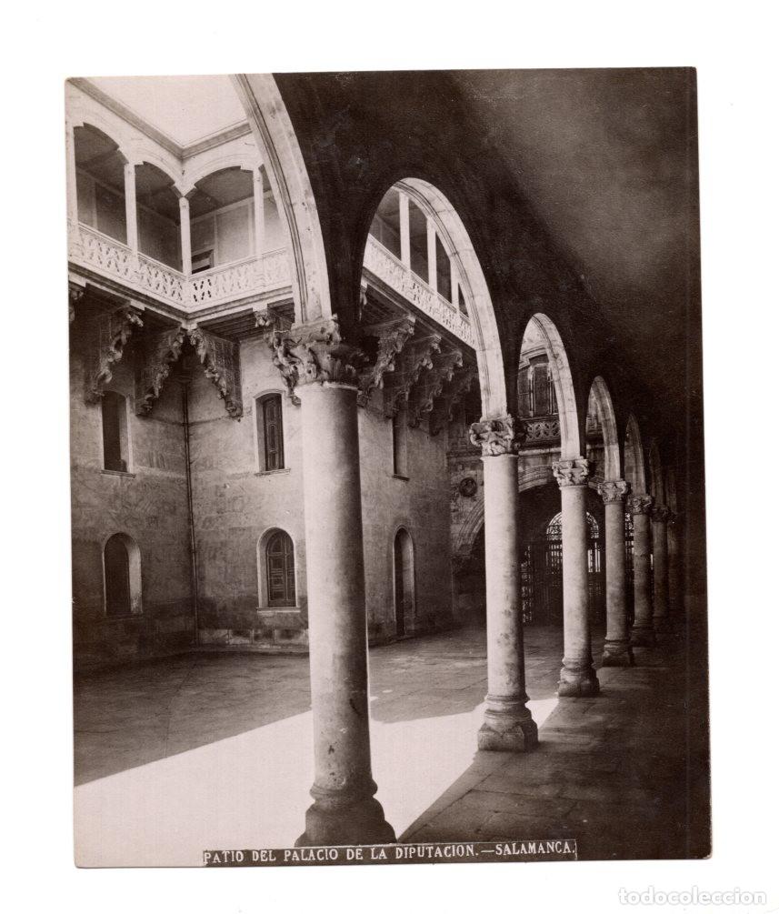 Fotograf&iacute;a antigua: SALAMANCA.- PATIO DEL PALACIO DE LA DIPUTACI&Oacute;N. 15,8X12,8.