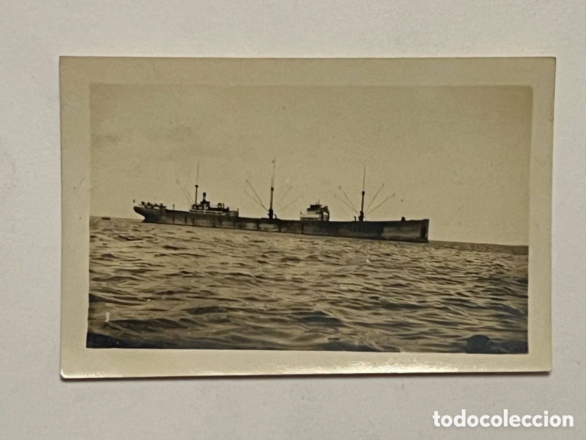 Photographie ancienne: BARCOS. El Doggerbank (Banco de perros) ?? (a.1928)