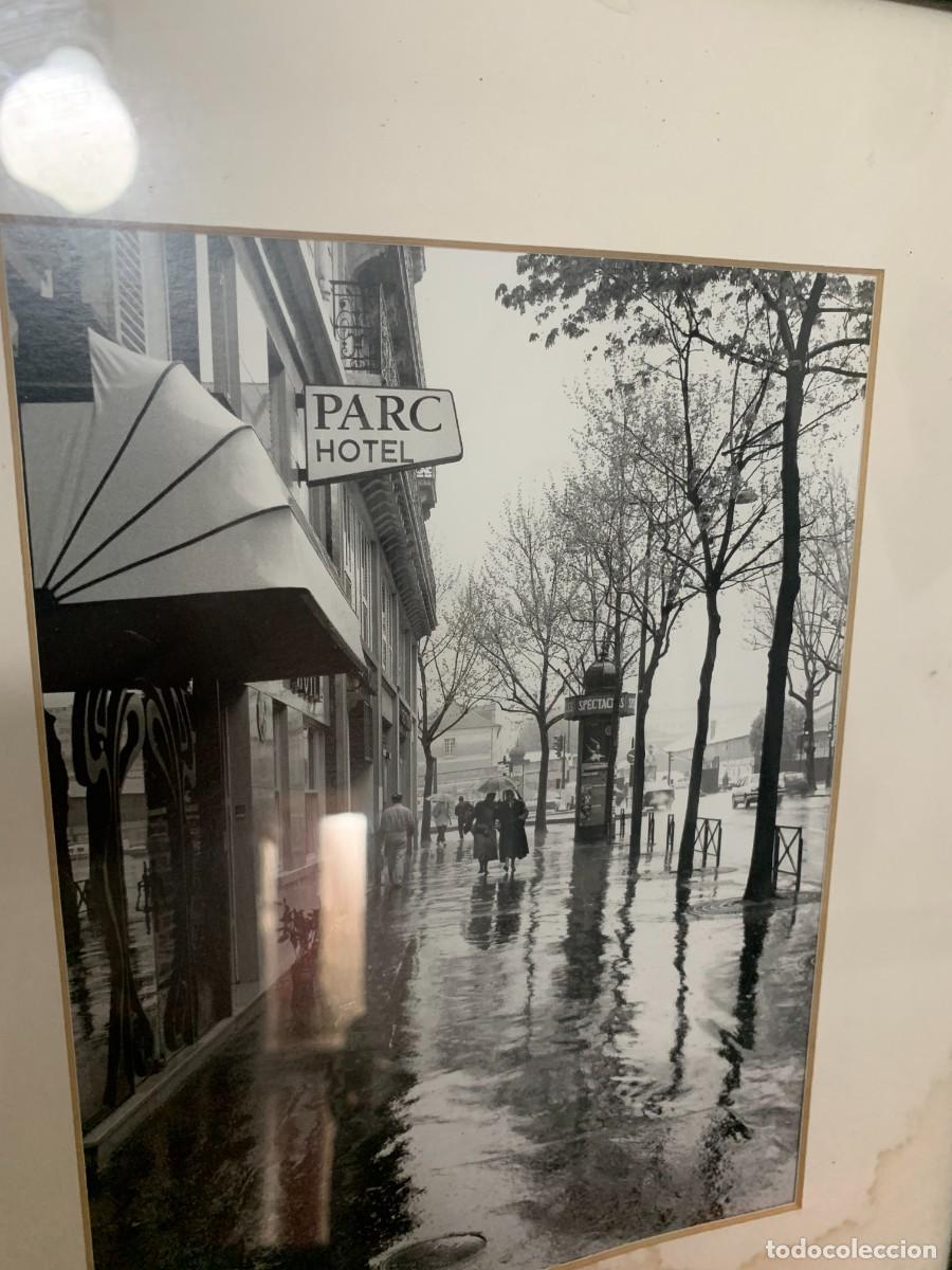 Fotograf&iacute;a antigua: fotografia parc hotel enmarcada artista a identificar