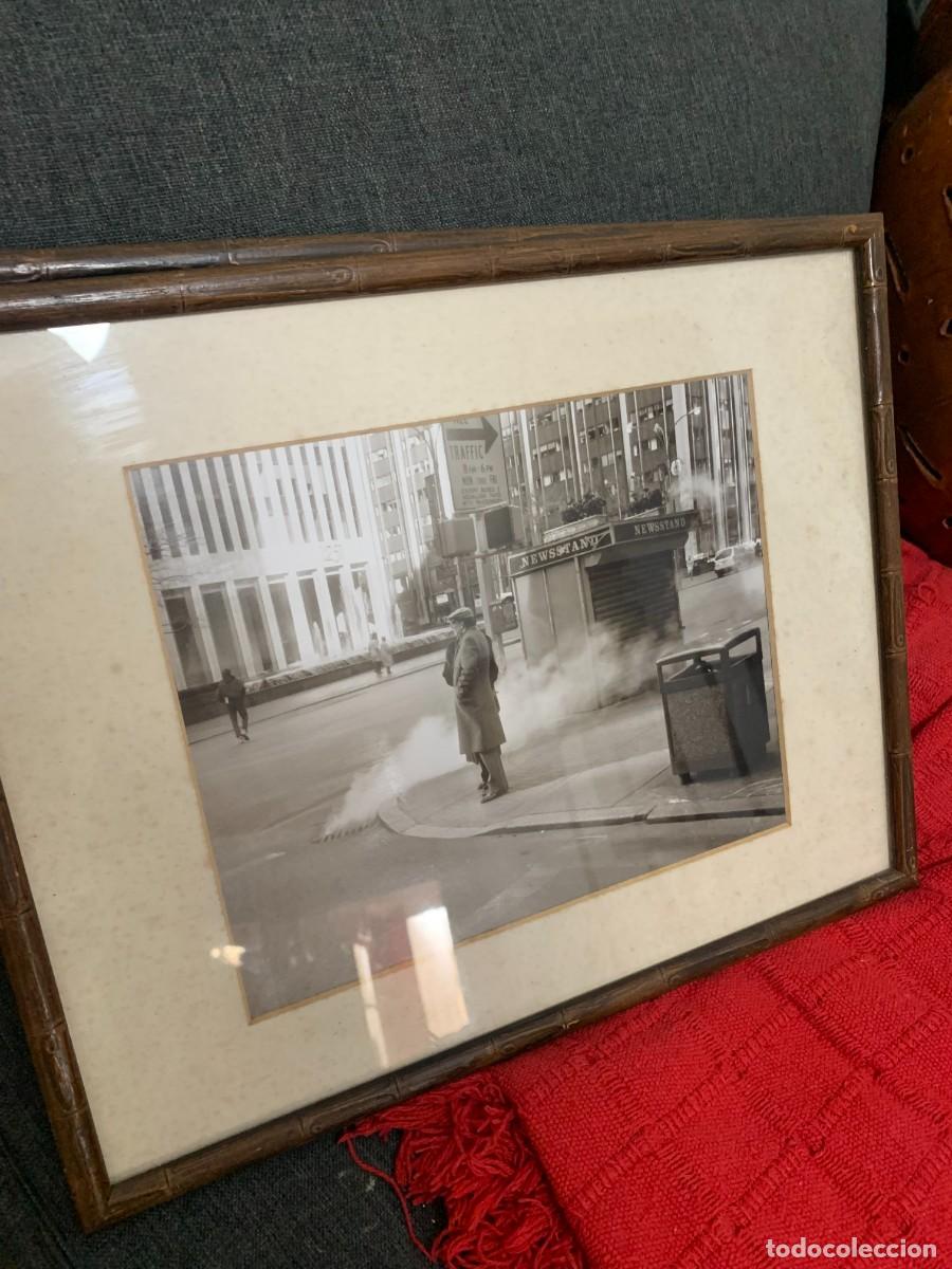 Fotograf&iacute;a antigua: fotografia nueva york ? enmarcada artista a identificar