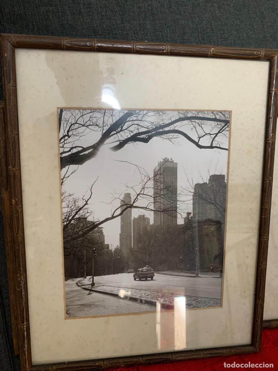 Fotograf&iacute;a antigua: fotografia nueva york ? enmarcada artista a identificar
