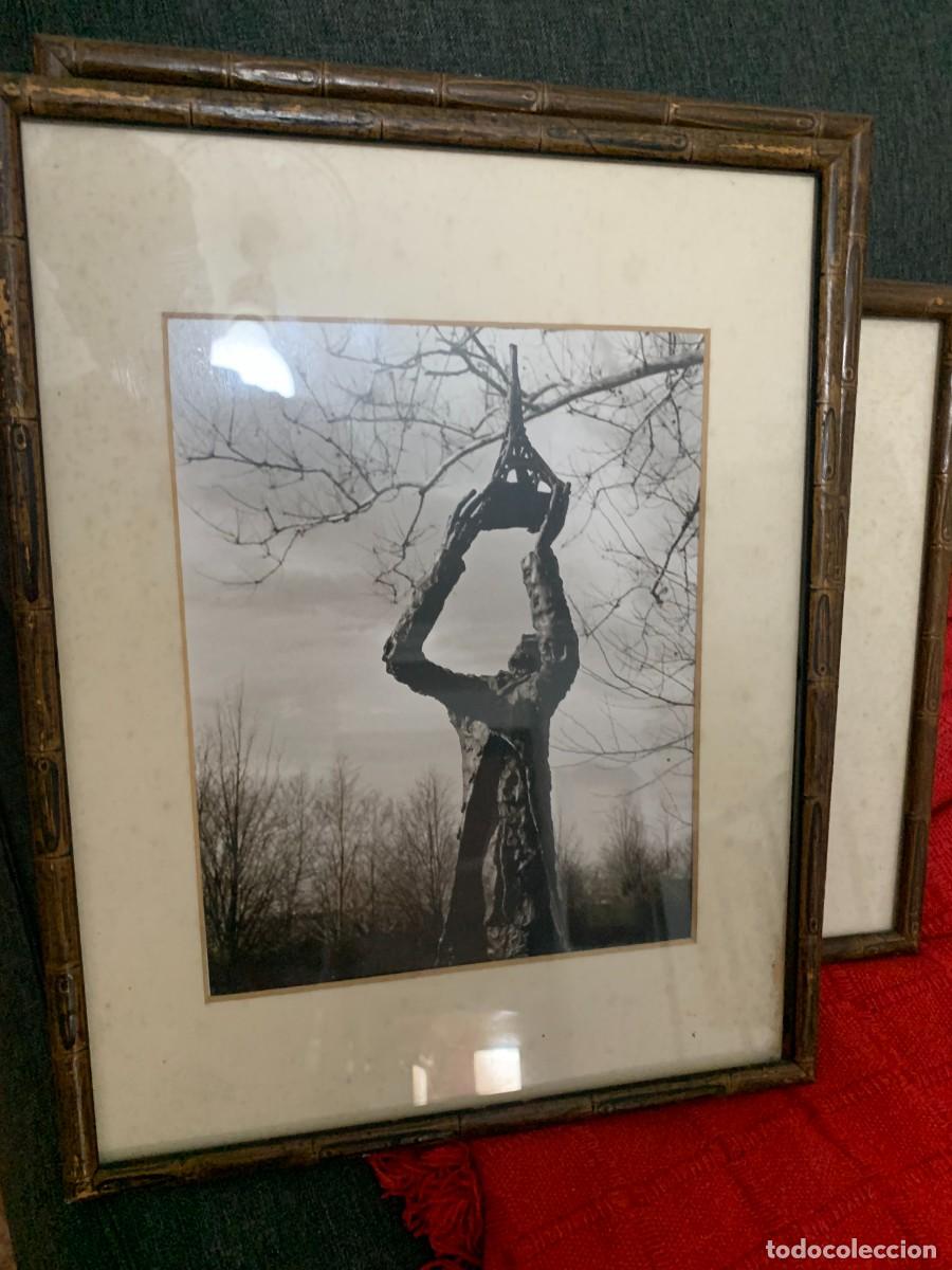 Fotograf&iacute;a antigua: fotografia EIFFEL enmarcada artista a identificar