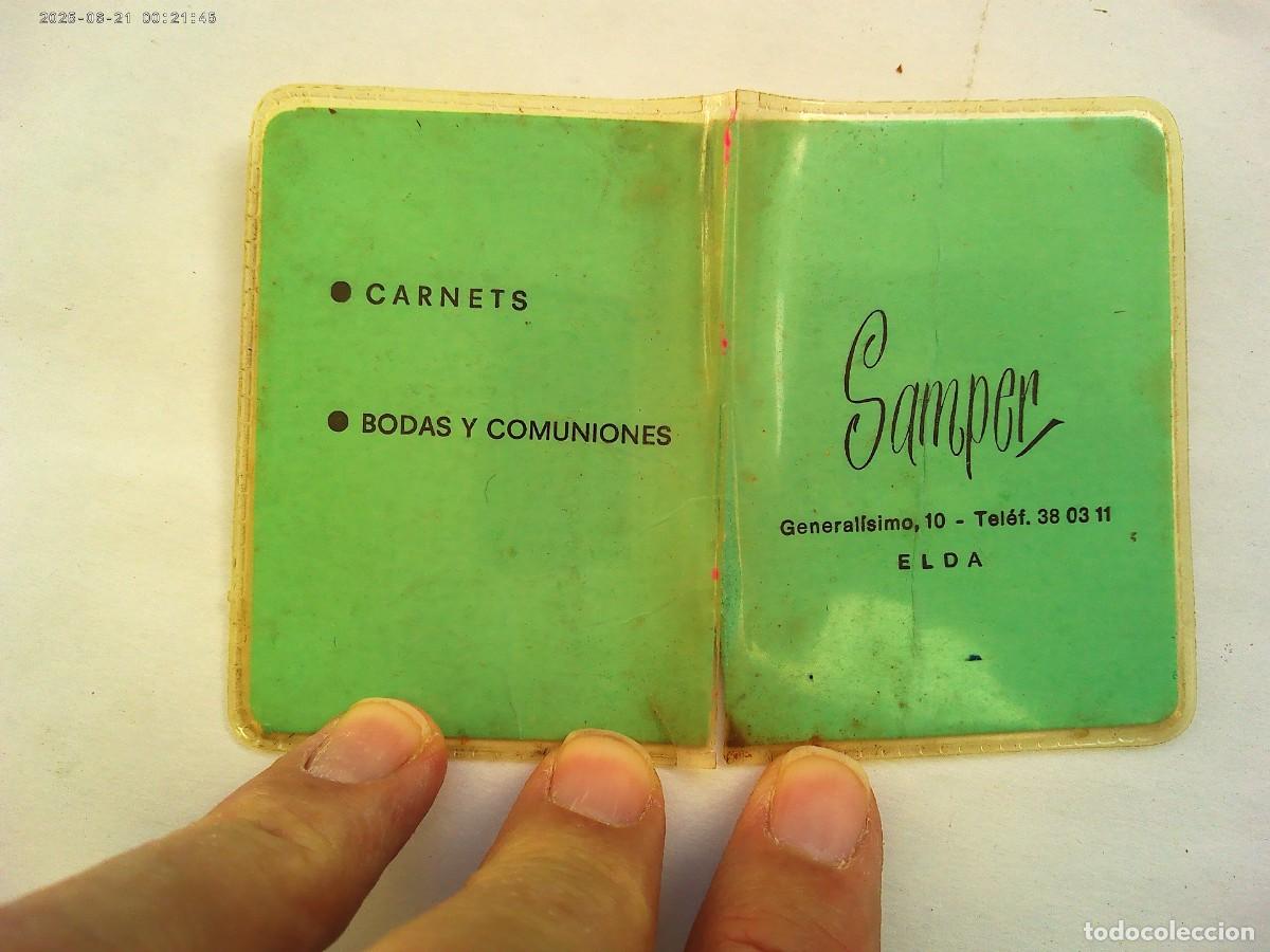 Fotograf&iacute;a antigua: FOTOMATON DE CARNET DE SE&Ntilde;OR EN SU ESTUCHITO DE SAMPER , ELDA