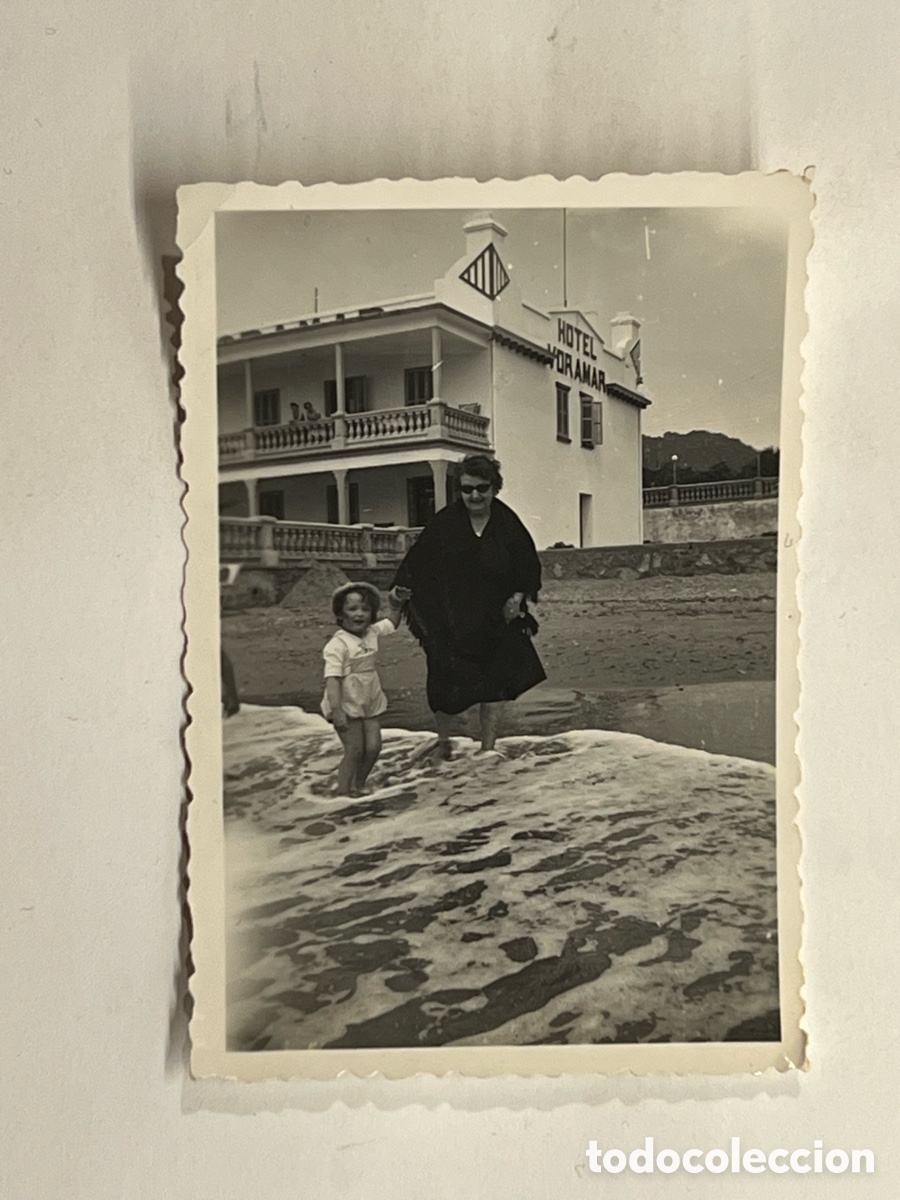 Fotograf&iacute;a antigua: BENICASIM (Castell&oacute;n) Hotel Voramar. Villas de Benicasim&hellip; Mayo de 1958