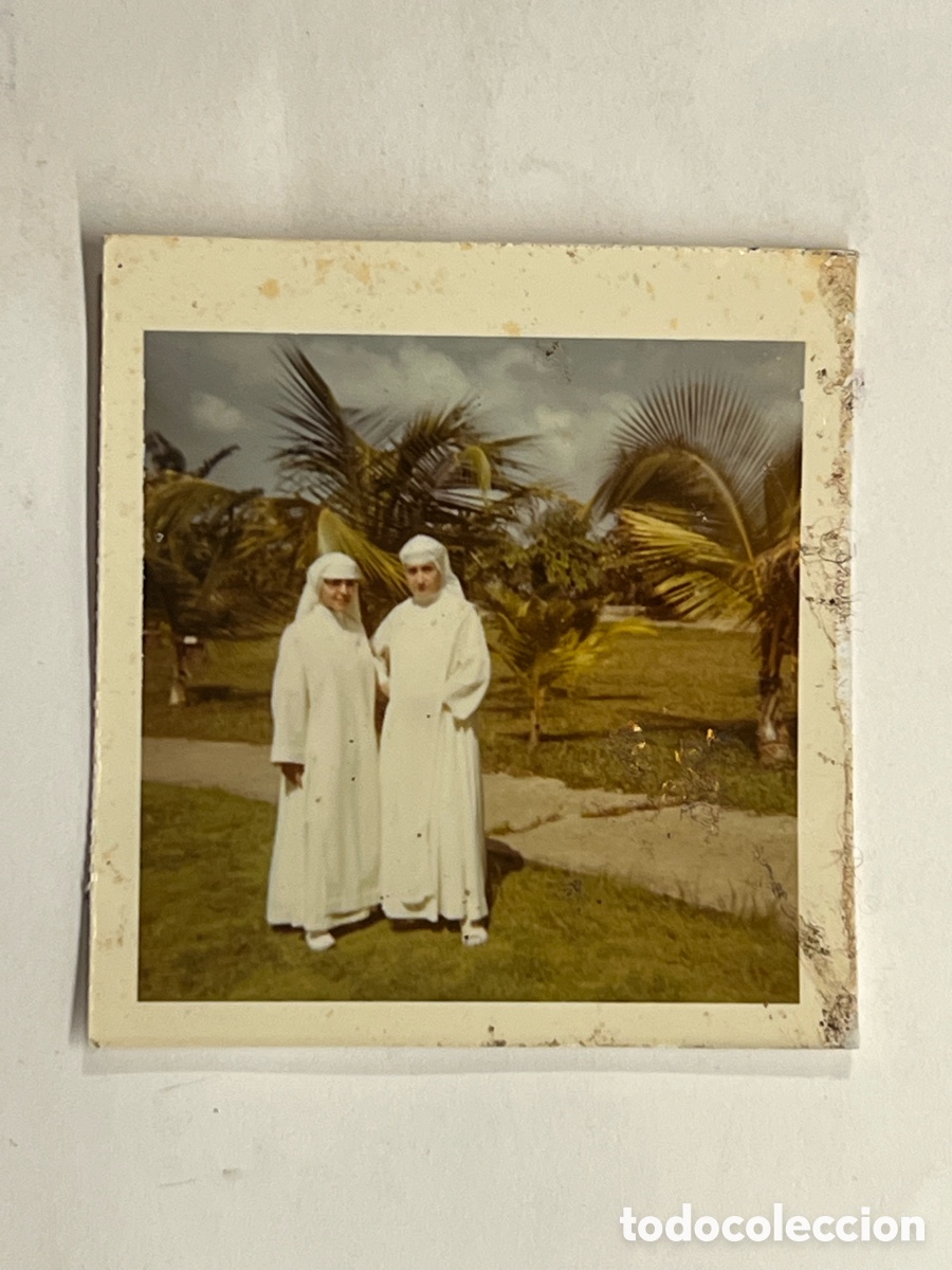 Fotograf&iacute;a antigua: PUERTO RICO.. fotograf&iacute;a Sor Maria Victoria y otra Monja.. (a.1971)