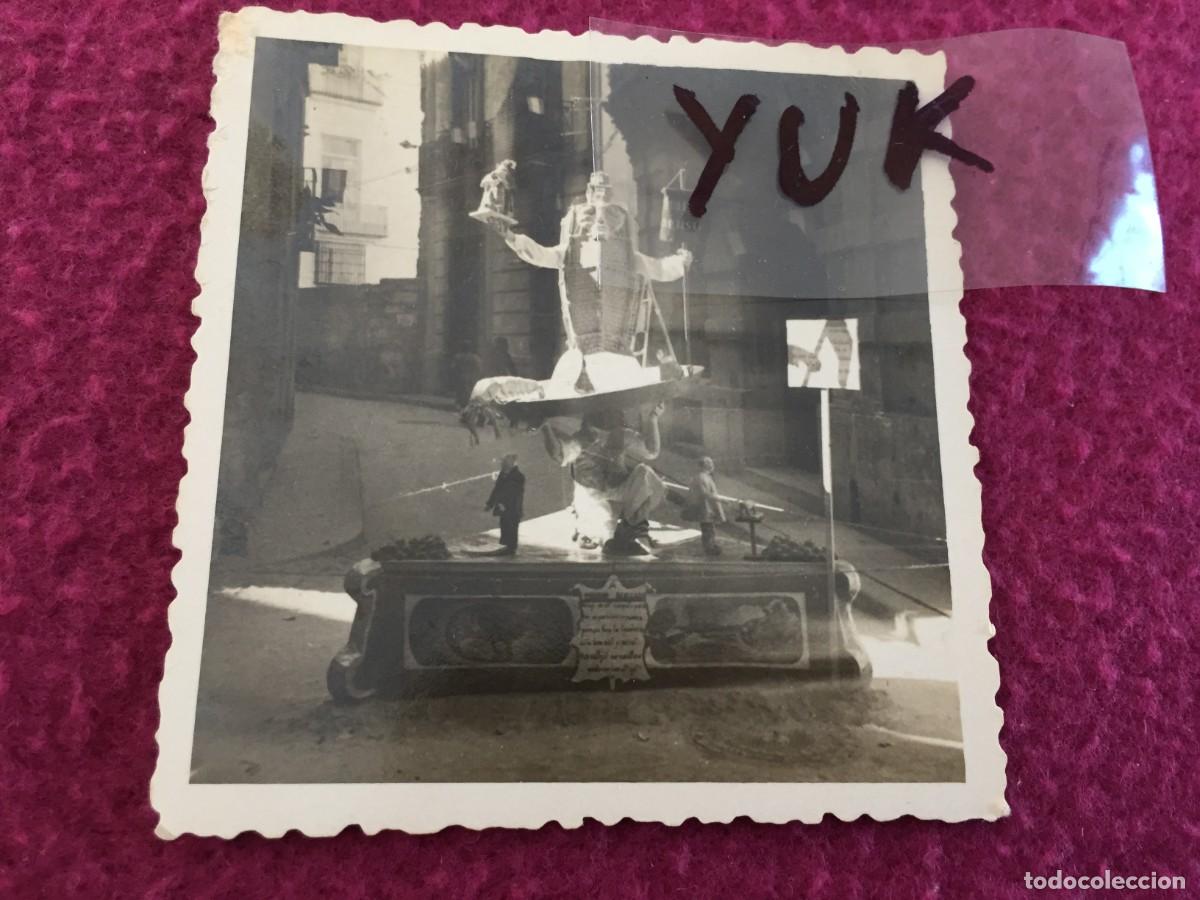 Fotograf&iacute;a antigua: FOTO - FOTOGRAFIA DE UNA FALLA A&Ntilde;OS 20/30 --- FALLAS DE VALENCIA