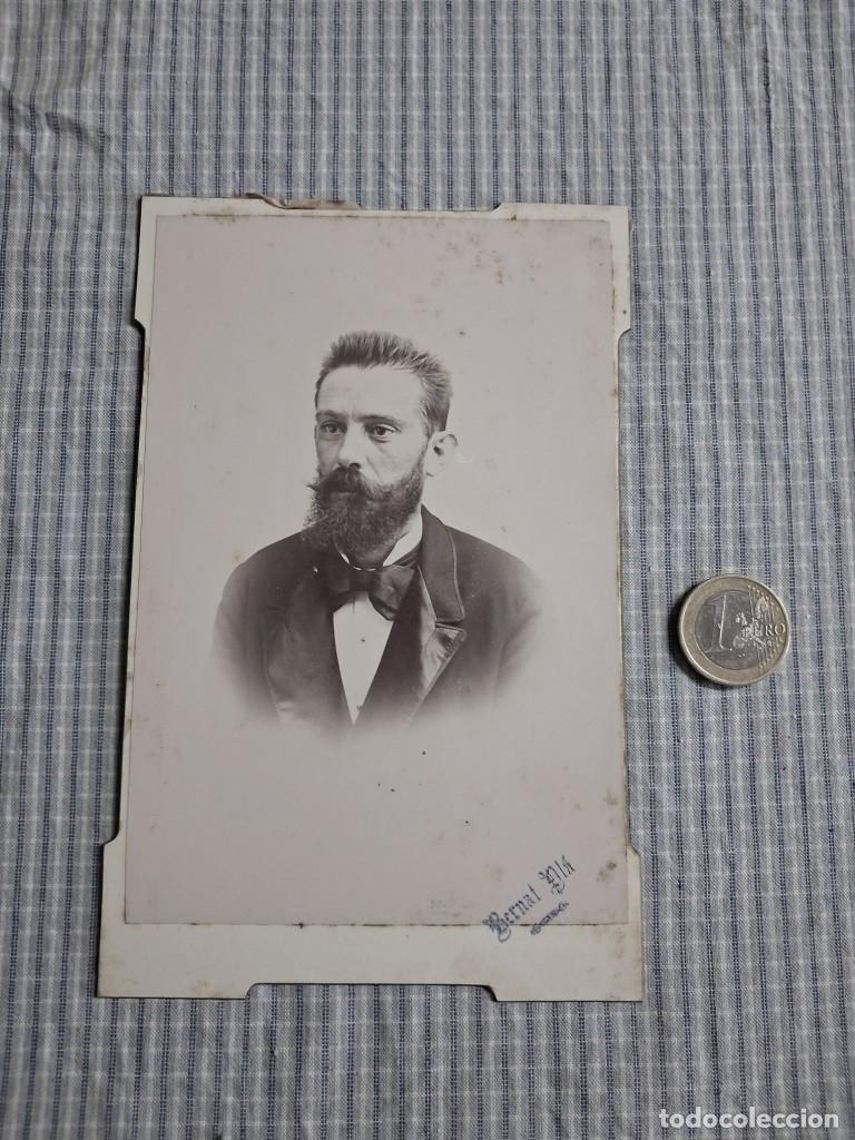 Fotograf&iacute;a antigua: Fotograf&iacute;a Se&ntilde;or V. Vernat. Alicante