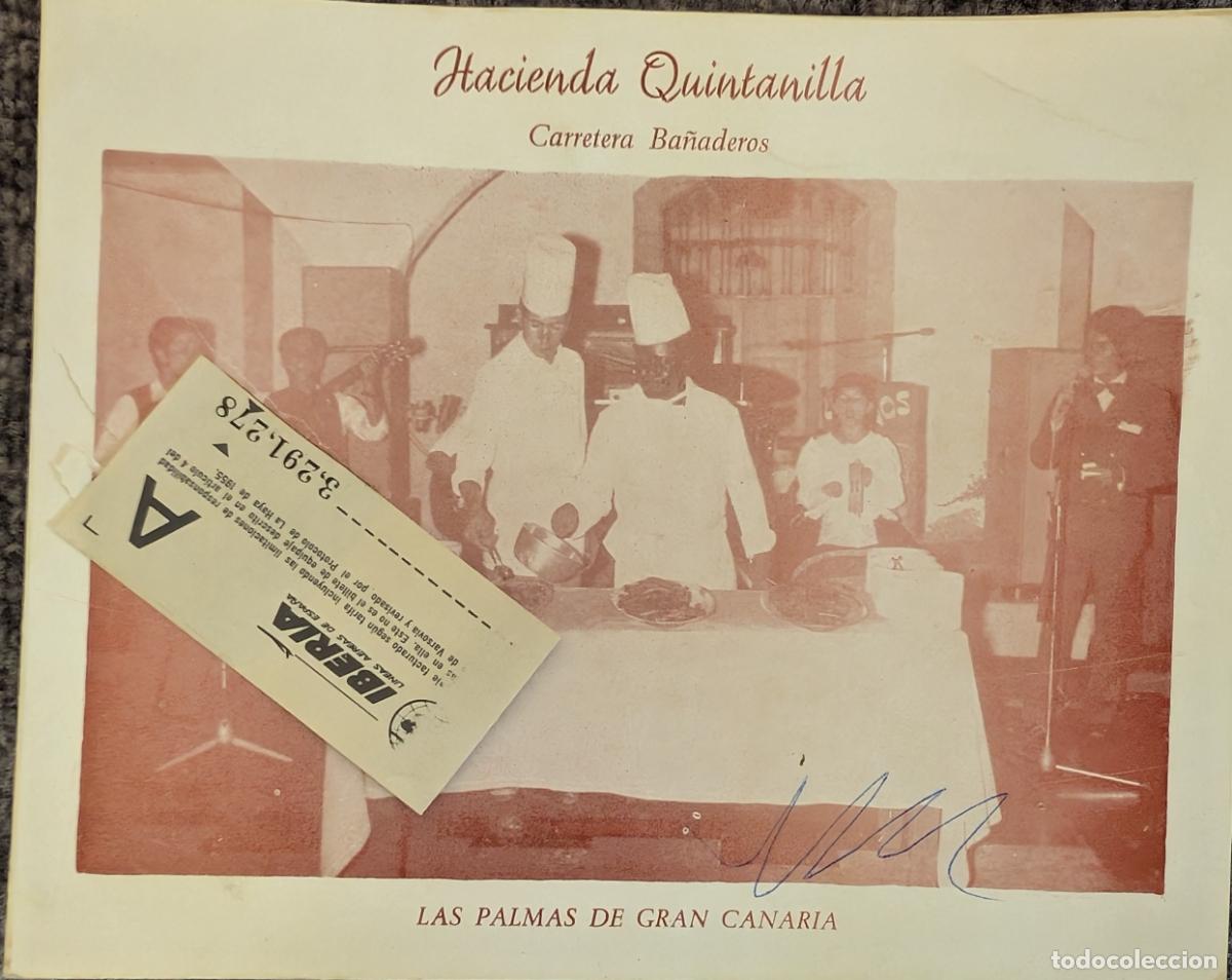 Fotograf&iacute;a antigua: Hacienda Quintanilla - Carretera Ba&ntilde;aderos - Las Palmas de Gran Canaria
