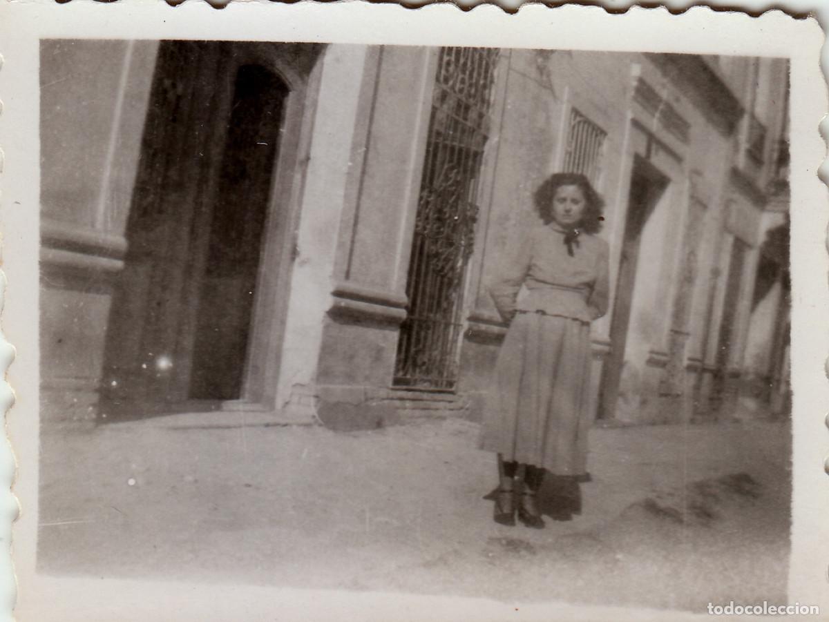 Fotograf&iacute;a antigua: Dama en Val&egrave;ncia?. A&ntilde;os 40 pc