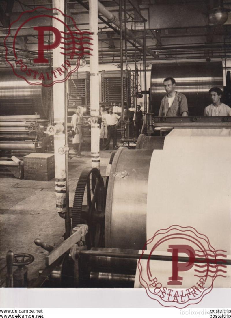 Fotografia antiga: THE SILK INDUSTRY USA SILK MANUFACTURE 25*20CM Fonds Victor FORBIN 1864-1947