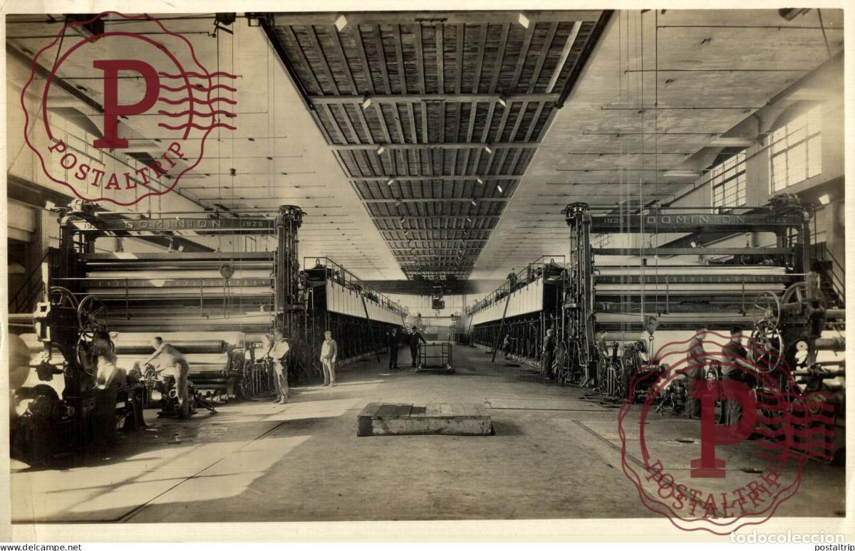 Alte Fotografie: CANADA OTTAWA canadian international paper company 24*14CM INDUSTRIE INDUSTRY