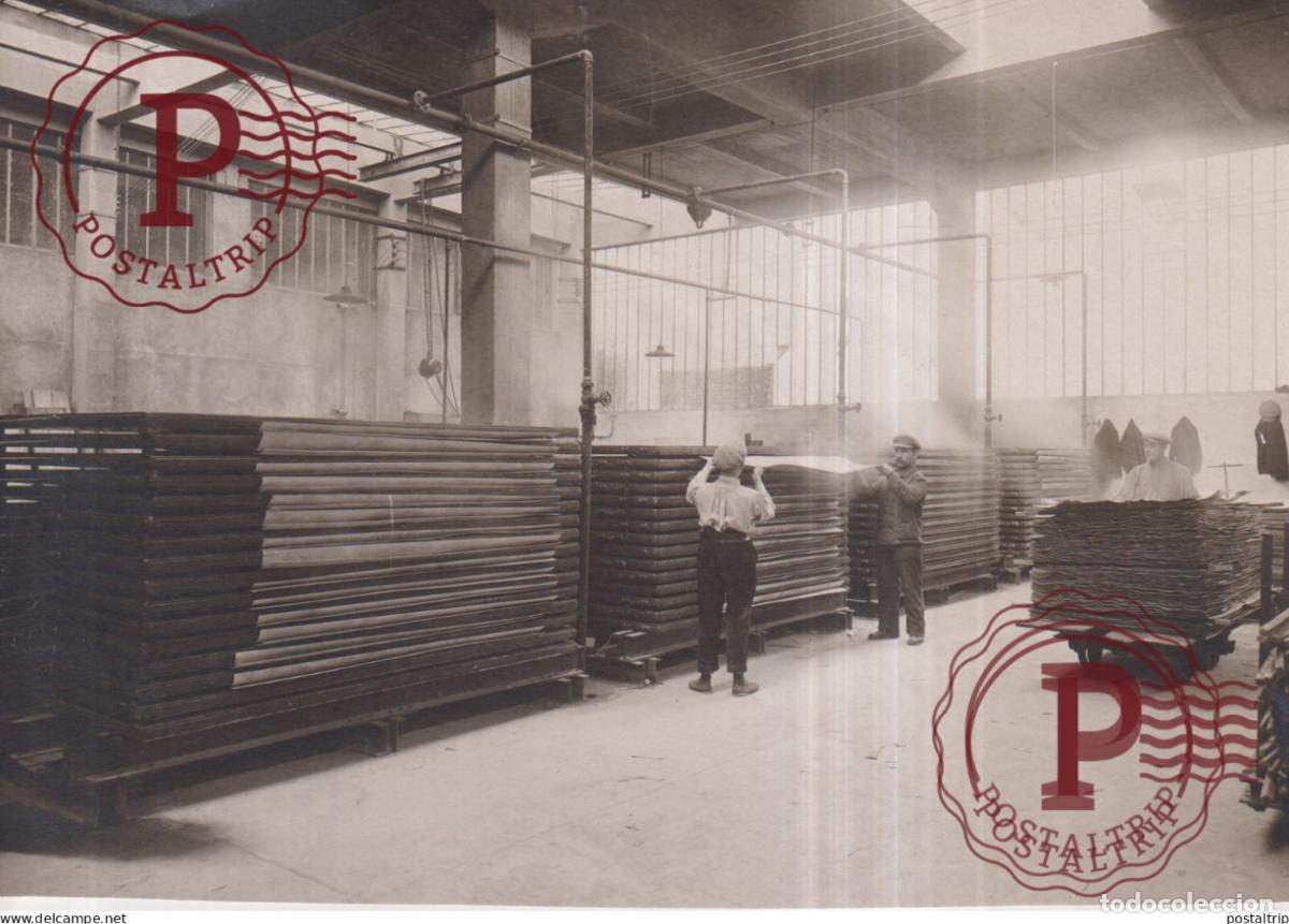 Fotograf&iacute;a antigua: EBANISTERIE PHOTO P GIRON VICHY 16*11CM INDUSTRIE INDUSTRY