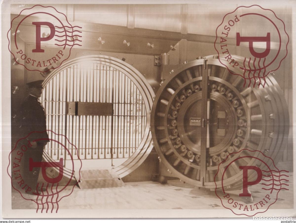 Fotograf&iacute;a antigua: INATIONAL CITY BANK OF NEW YORK 24*18CM INDUSTRIE INDUSTRY