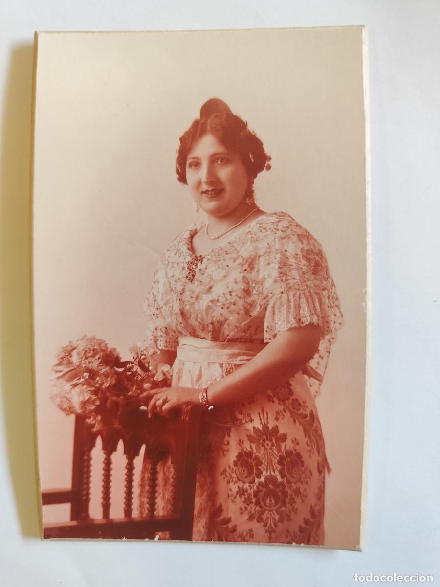Fotograf&iacute;a antigua: ANTIGUA FOTOGRAFIA FALLERA, FOTOGRAFO CASA GARCIA BOLDUN, CARTON DURO