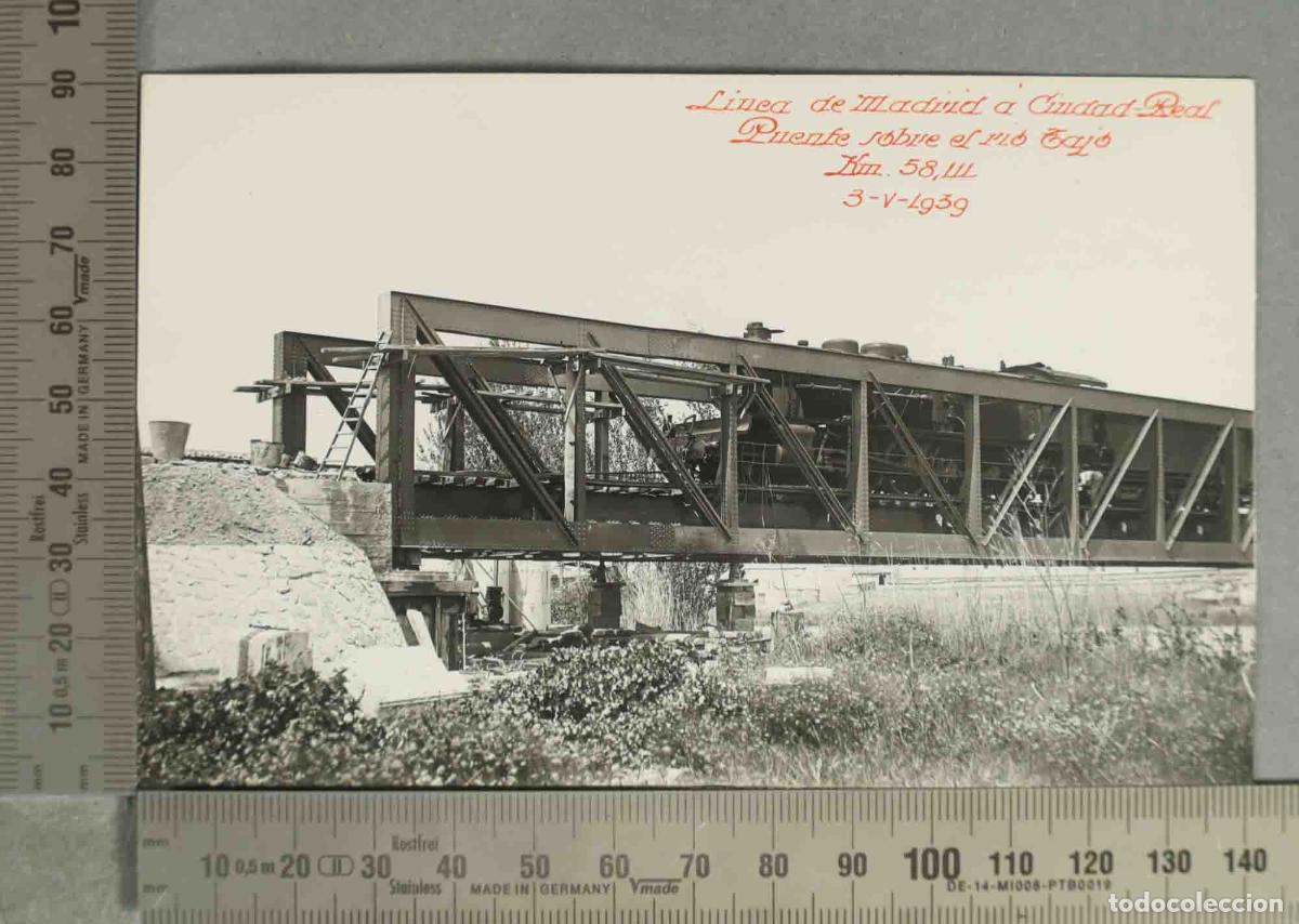 Fotograf&iacute;a antigua: FOTOGRAFIA. Reconstrucci&oacute;n del estribo lado Toledo del puente sobre el Tajo &iquest;Salgado Lancha, Juan?