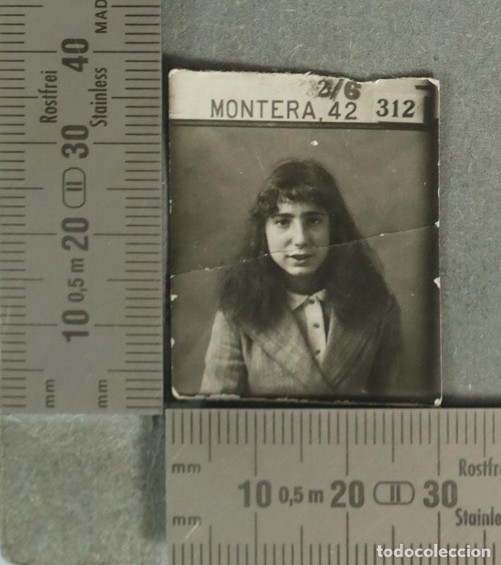 Fotograf&iacute;a antigua: FOTOGRAFIA. RETRATO CARNET. MONTERA 42
