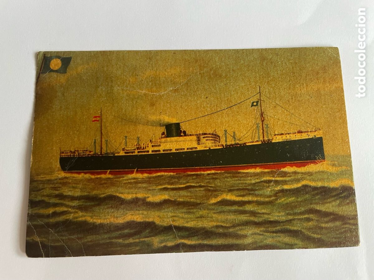 Antique Photography: Antigua fotograf&iacute;a de barco Habana