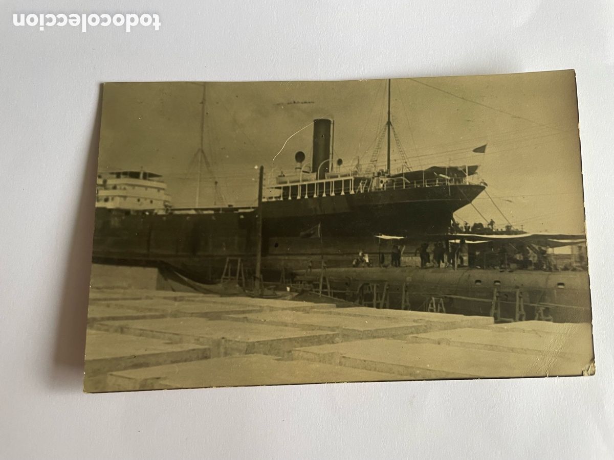 Antique Photography: Antigua fotograf&iacute;a de barco Juan Sebasti&aacute;n Elcano